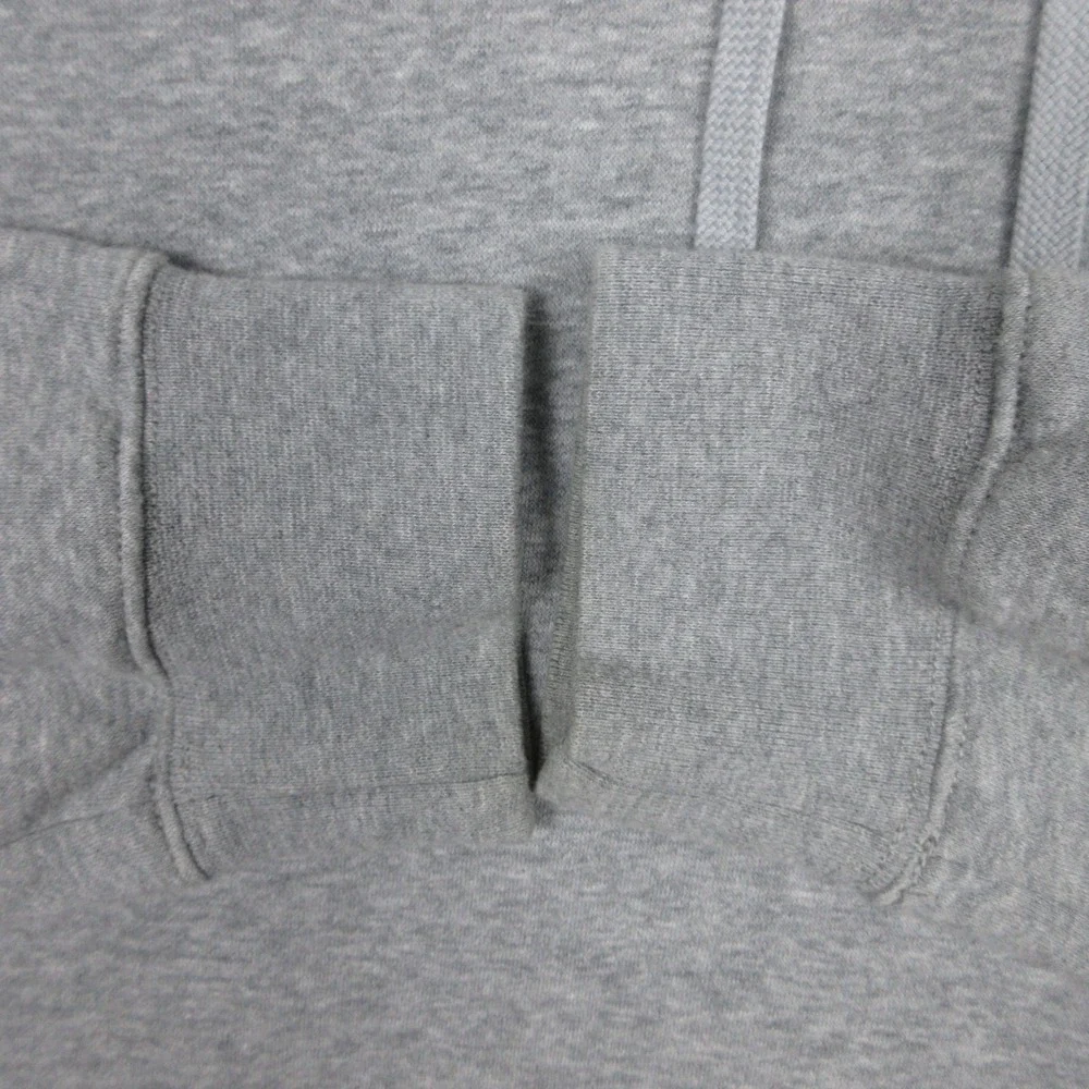 Nike Sweater Mens Large Gray Sportswear Club Fleece Pullover Hoodie Sweatshirt